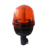 72 LED Lumina de avertizare Stroboscopica Girofar Lampa Galben 135mm 12V 24V