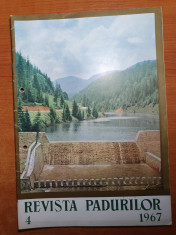 revista padurilor aprilie 1967-foto barajul lacul rosu,padurea baciu cluj foto