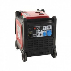 Generator pe benzina tip inverter Geotech PTGA 9000, 7.5 kW, 4 timpi, Monofazat, Pornire electrica, 70 dB