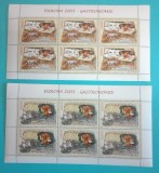 TIMBRE ROM&Acirc;NIA LP1683b/2005 EUROPA 2005 GASTRONOMIE minicoli 6 timbre MNH, Nestampilat