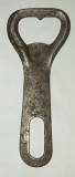 CY - Deschizator desfacator capace sticla / otel / Romania comunism / L: 9,50 cm 24,50 g