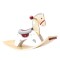 Calut 2 in 1 Hape - Balansoar si jucarie de echilibru