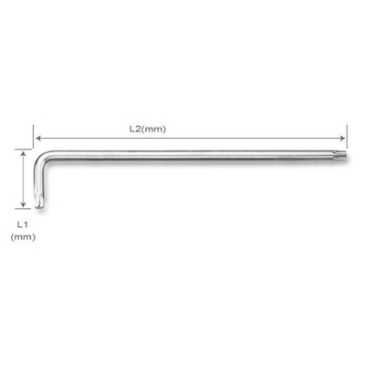 Cheie torx tip L T30 foto