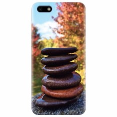 Husa silicon pentru Huawei Y5 2018, Stacking Stones