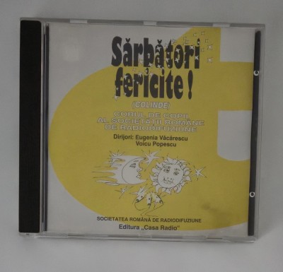 CD Audio Corul de Copii Radio Colinde Dirijor Eugenia Vacarescu Voicu Popescu foto