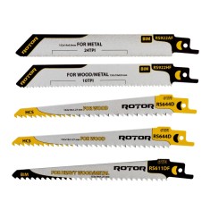 Set 5 Panze fierastrau sabie pentru Lemn/Metal ROTOR RSS1 Innovative ReliableTools