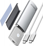 Adaptor pentru carcasă SSD ORICO M.2 NVMe &amp; SATA fără instrumente, USB C 3.2 Gen, Oem