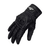Mănuși Moto din Piele PES BW All Season &ndash; Protecție Avansată pentru Toate Sezoanele