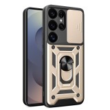 Husa Samsung Galaxy S25 Ultra protectie camera Asteroid GSM CamShield Series, auriu