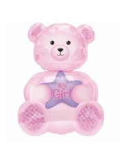 Balon Folie Ursulet &quot;It&#039;s A Girl!&quot; - 48x70 cm