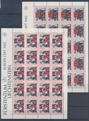 Liechtenstein 1982 - Europa, KLB neuzate foto