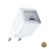 Incarcator Retea Anker 512 Nano 3 20W 3A 1 x USB-C Alb A2346G21