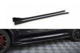 Aditive Maxton Design potrivite pentru praguri BMW X3 M F97 dupa 2021, lac negru Performance AutoTuning