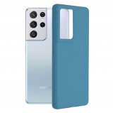 Husa Techsuit Soft Edge Silicon Samsung Galaxy S21 Ultra - Denim Blue