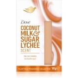 Dove Milk &amp; Sugar Lychee săpun solid pentru curățare 141 g