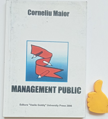 Management public Corneliu Maior foto