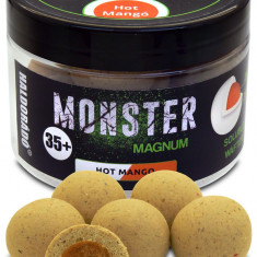 Haldorado - Boilies-uri Monster Magnum 35+, 180g, 35mm - Mango picant