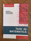 Teste de Matematica, Admiterea - Mariana Craiu, 2020, stare buna / R4P4S