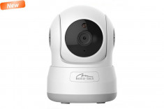 Camera IP Media-Tech Cloud Securecam HD 720p pentru utilizare la Interior, WiFi, Supravechere Video si Audio de pe Mobil si PC, Slot pentru microSD, foto