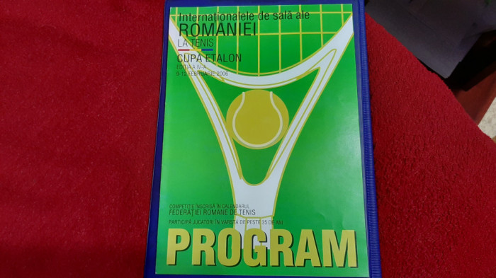 program Cupa Etalon la tenis