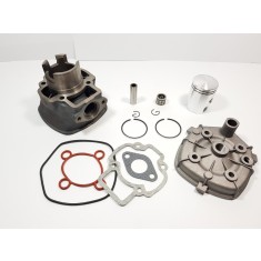 Kit Cilindru Set Motor + Chiuloasa Scuter Derbi GP 49cc 50cc 5 colturi