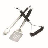 Set ustensile grătar Naterial, oțel inoxidabil, 440 mm