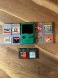 Nintendo Game Boy Pocket cu ecran IPS Hispeedido 2.8" + 10 jocuri | Shell OEM | Testat și funcțional