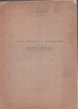 C9033N &Eacute;tudes g&eacute;ologiques et p&eacute;trographiques dans les Munții Lotrului (Carpates M&eacute;diridionales, Roumanie) par Ștefan Ghika-Budești 1932 dedicați autor