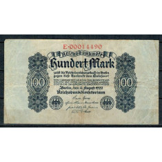 Germania 1922 - 100 Mark, circulata