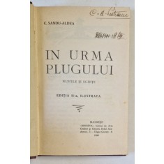 In urma plugului, C. Sandu Aldea, Bucuresi 1908