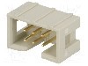 Conector IDC, 6 pini, pas pini 2.54mm, HARTING - 09185067324
