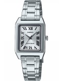 Cumpara ieftin Ceas Dama Casio LTP-B150D-7BEF Collection, Inox, Analogic, Argintiu, Rezistent la apa