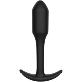 Plug anal TOYJOY Anal Play Smooth Plug - Extra Large, cu bază &icirc;n formă de semilună, lungime 13.7 cm, diametru 2.9 cm, negru