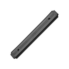 Suport magnetic pentru cutite de bucatarie, PVC, 38 cm, negru