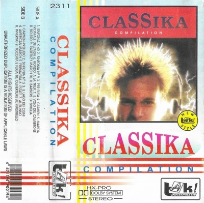 Classika - Classika Compilation, Caseta audio foto