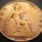 Moneda istorica 1 (One) PENNY - MAREA BRITANIE / ANGLIA, anul 1918 * cod 4015