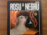 Rosu si negru 1988 album disc vinyl lp muzica pop rock electrecord ST EDE 03302, VINIL