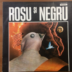 rosu si negru 1988 album disc vinyl lp muzica pop rock electrecord ST EDE 03302