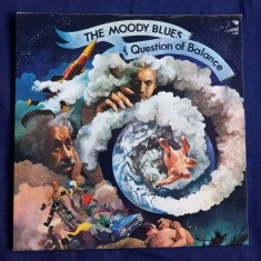 LP : The Moody Blues - A Question Of Balance _ Threshold, Germania, 1970_VG/VG+ foto