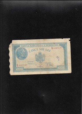 5000 5.000 lei 1945 seria0025148 foto
