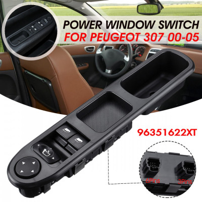 Bloc Comenzi Geamuri Compatibil Peugeot 307 2000-2005 6554 E4 foto