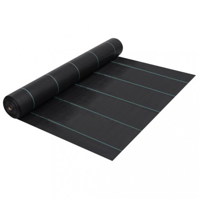 Membrană antiburuieni &amp;amp; antirădăcini, negru, 1x25 m, PP foto