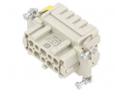 Conector HDC 10P Inserturi Contact Mamă Han ES PIN 10 PE foto