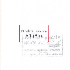 A(II)Rh+ Carte de artist - Paperback brosat - Nicoleta Esinencu - Idea Design