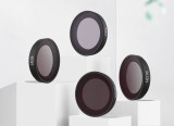Cumpara ieftin Set 4 filtre Telesin pentru Insta360 Go3, ND8, ND16, ND32, CPL, rama metalica, sticla Gorilla Glass