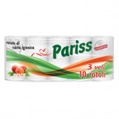 Hartie Igienica Pariss, 3 Straturi, 10 role