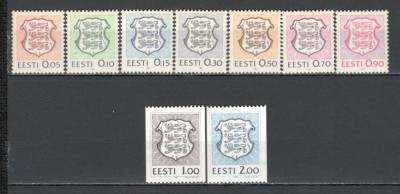 Estonia.1991 Stema de stat SE.50 foto
