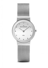 Ceas de dama Skagen Freja 358SSSD, miscare quartz, curea din otel inoxidabil - RESIGILAT