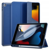 Husa pentru iPad 10.2 (2019 2020 2021) ESR Rebound Pencil Navy Albastru