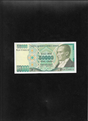Turcia 50000 50 000 lire 1970(95) seria19776923 unc foto